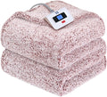 Sealy Electric Blanket Full Size, Soft Sherpa Heated Blanket Single Control by Sealy