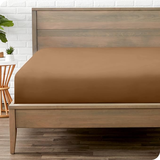 Fitted Bottom Sheet Twin Size by BareHome