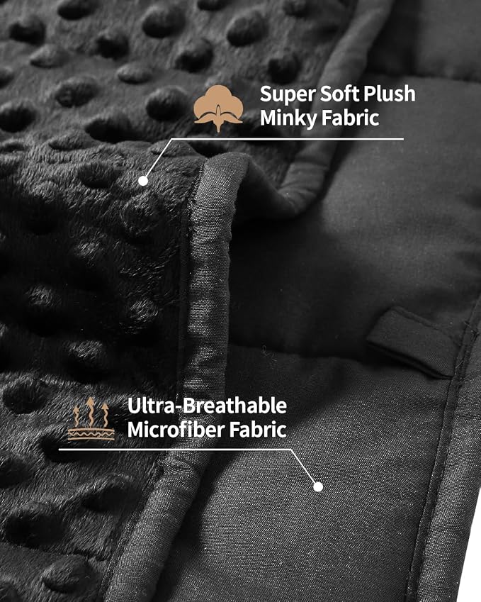 Mr. Sandman Weighted Blanket for Adults, Heavy Blanket for Woman, Man - Image 3