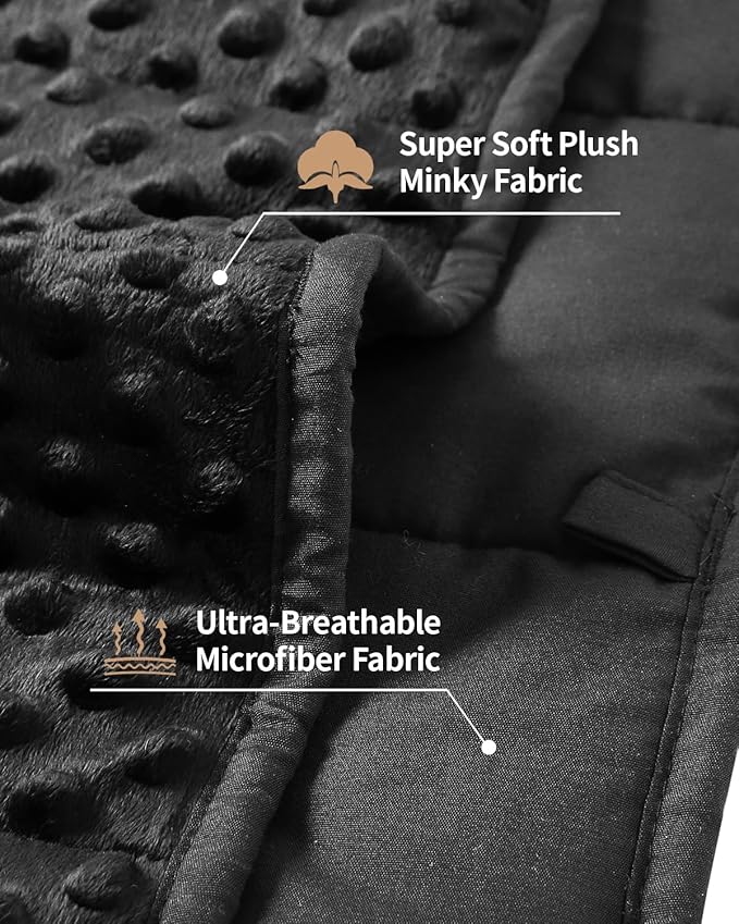 Mr. Sandman Weighted Blanket for Adults, Heavy Blanket for Woman, Man - Image 3