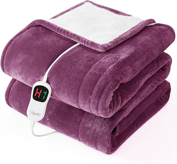 Homemate Electric Heated Blanket Full Size by Homemate