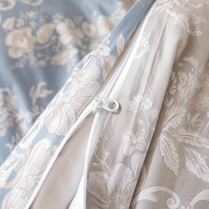 OAITE Duvet Cover Set, 100% Cotton Comforter Cover - Image 8