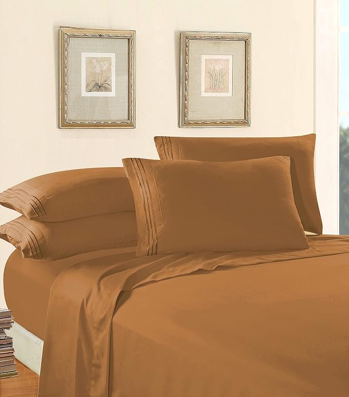 Elegant Comfort Luxury Soft 1500 Premier Egyptian 4-Piece Premium Hotel Quality - Image 3