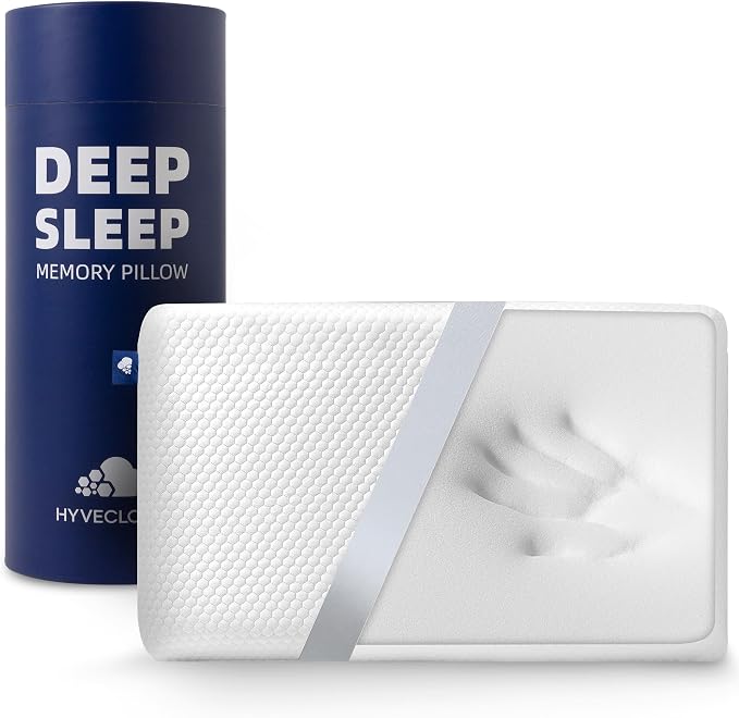 Cooling Memory Foam Bed Pillow Adaptive Pillows by hyvecloud