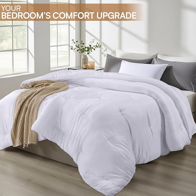 Utopia Bedding All Season Down Alternative Quilted Twin XL Comforter, Duvet - Image 4