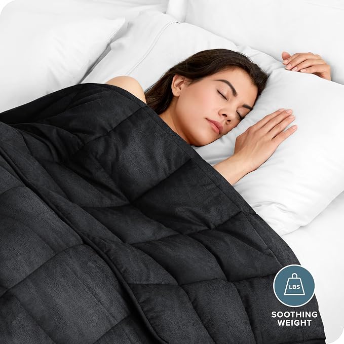 Bare Home Weighted Blanket Queen Size 17lb - Image 2