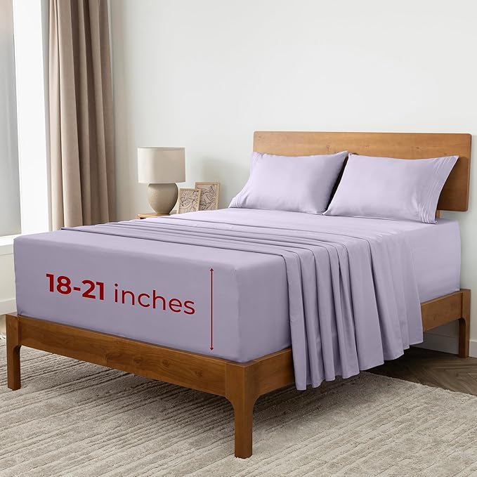 Mellanni Extra Deep Split King Sheets by Mellanni