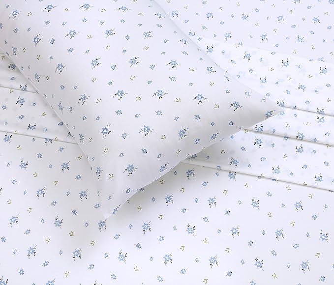RUVANTI 100% Cotton Sheets – Full Size Percale Bedding, Cooling & Breathable - Image 4