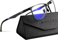 ANYLUV Blue Light Glasses Men, Relieve Eyestrain and Eye Protection, Al-Mg by ANYLUV