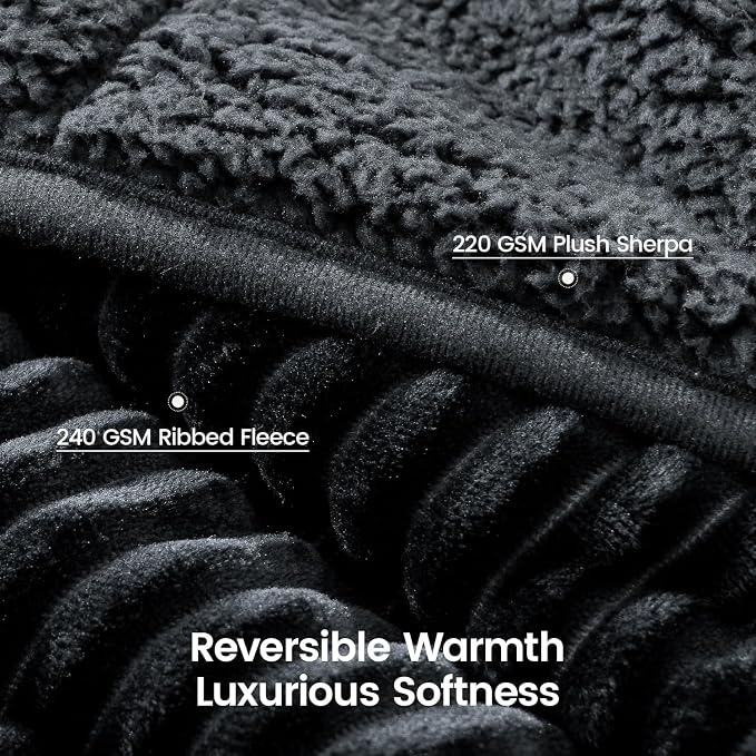 Sherpa Fleece Adult Weighted Blanket - Image 3