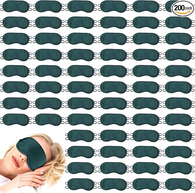 Tarpop 200 Pcs Eye Mask Sleeping Blindfold Eye Cover by Tarpop