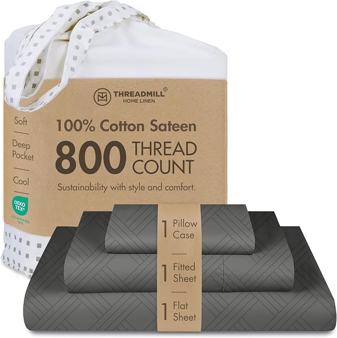 Threadmill Twin Bed-Sheets by ThreadmillHomeLinen