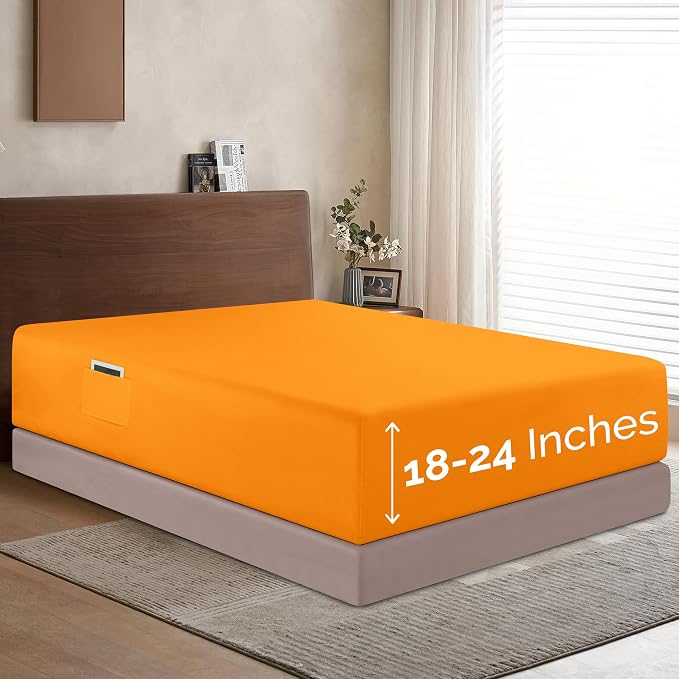 Elegant Comfort 1500 Premium Hotel Quality 18-24 Inches Deep by ELEGANTCOMFORT