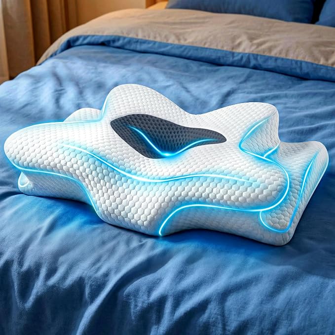 Sleep Doctor Approved Cervical Neck Pillow by Emircey