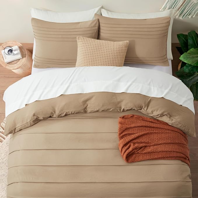 Oli Anderson Khaki Duvet Cover King Size - Image 5
