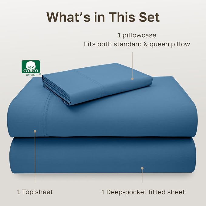 California Design Den Twin Sheet Set - Image 4
