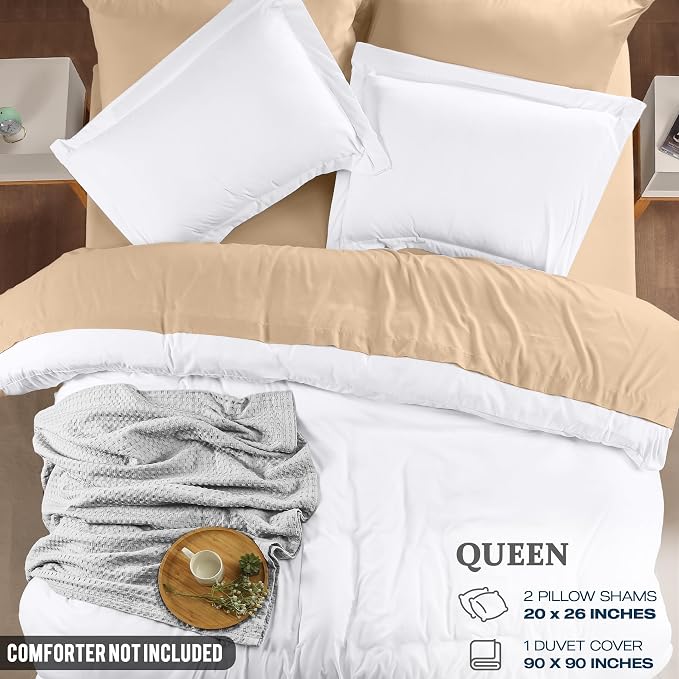 Utopia Bedding Duvet Cover Queen Size - Image 2