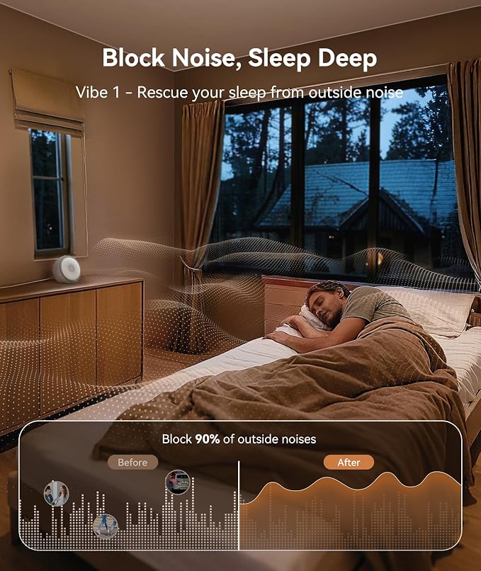 Dreamegg White Noise Machine for Adults - 10W Powerful Sound Machine - Image 2