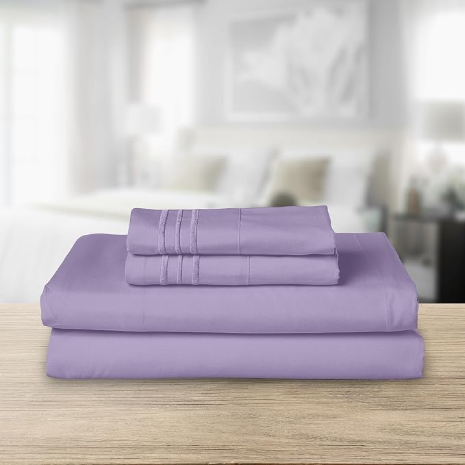 Elegant Comfort Luxurious 1500 Premium Hotel Quality Microfiber Three Line - Image 2