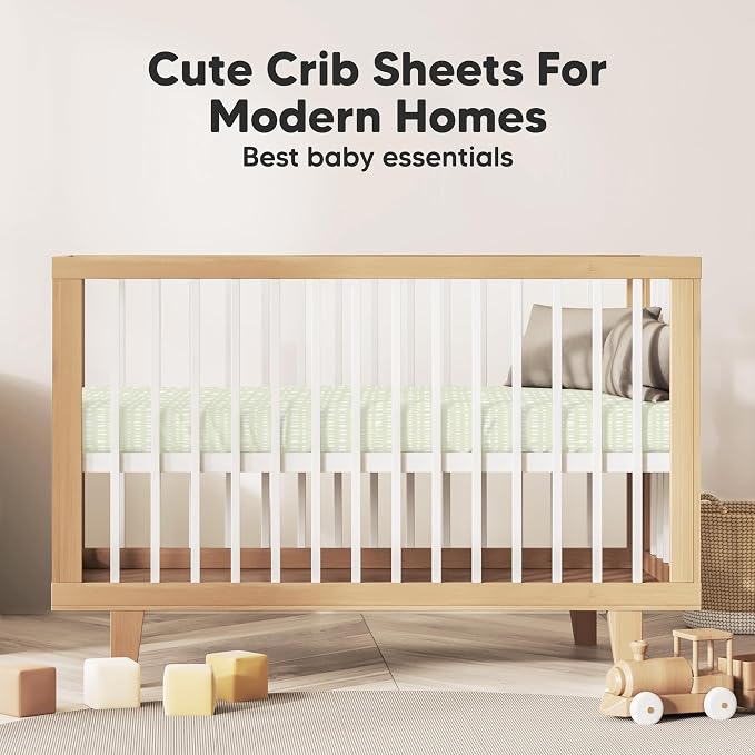 KeaBabies 2-Pack Organic Crib Sheets - Image 8