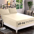 Elegant Comfort 1500 Premium Quality Fitted Sheet Ultra Soft 18-24 Inch Extra by ELEGANTCOMFORT