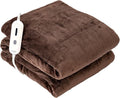 Tefici Electric Heated Blanket Throw, Super Cozy Soft 2-Layer Flannel 50" x 60" by StayWarmStayHappy