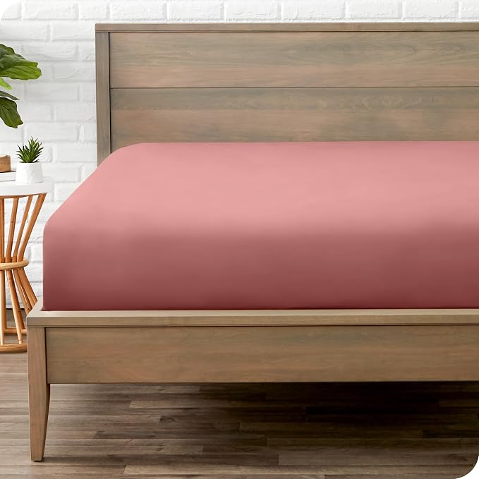 Bare Home Fitted Bottom Sheet Full Size by BareHome
