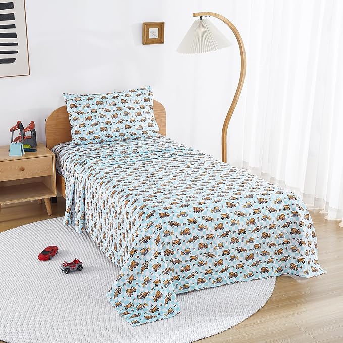 lasoftan Kids Sheet Set Twin Size, Twin Sheet Set - Image 5