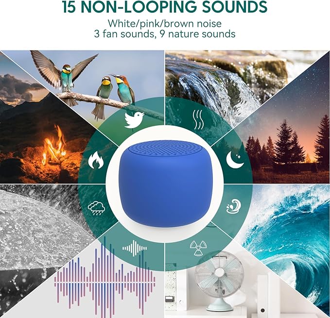 Babelio White Noise Sound Machine - Image 3