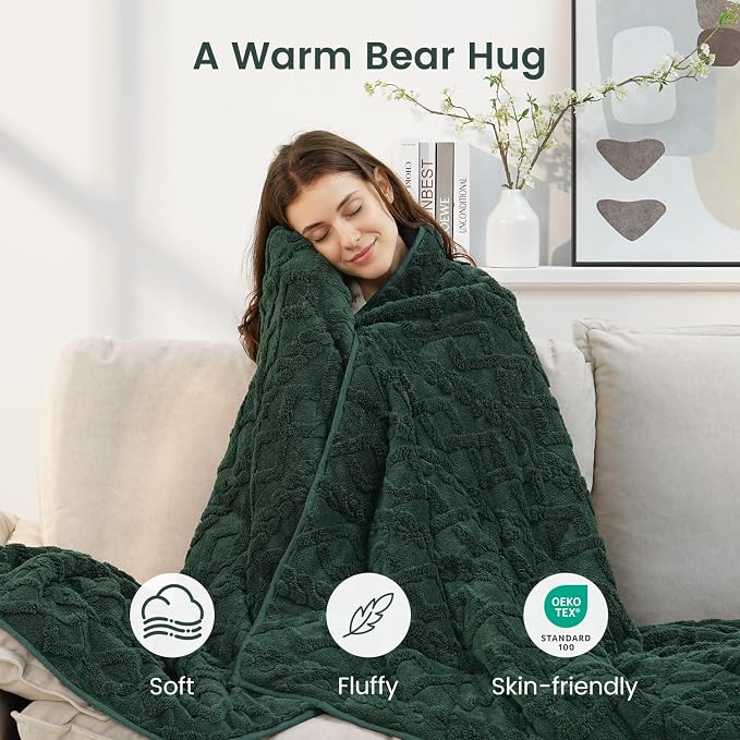 Sherpa Fleece Adult Weighted Blanket Great - Image 4
