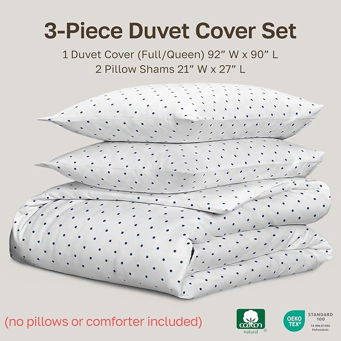 California Design Den Printed Full/Queen Size Duvet Cover Set - Image 5