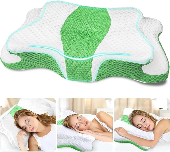 CHxxy Memory Foam Pillows, Cervical Pillow - Image 7