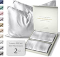 Colorado Home Co 100% Mulberry Silk Pillowcase Set of 2, King Size, 22 Momme 6A by ColoradoHomeCo