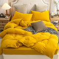 PURE ERA Jersey Knit Duvet Cover Set 100% T-Shirt Cotton Super Soft Comfy 3pc by PUREERA