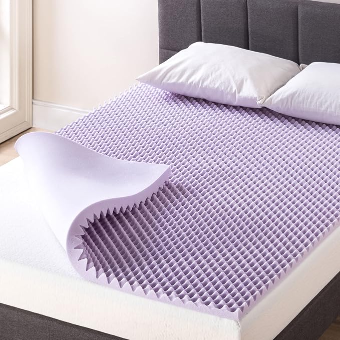 Best Price Mattress 1.5 Inch Egg Crate Memory Foam Mattress Topper by BestPriceMattressInc
