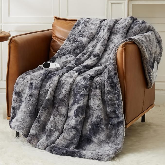 Homemate Electric Heated Blanket Twin Size by Homemate