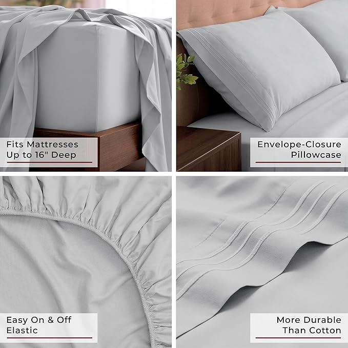 Mellanni King Sheets Set - Image 5