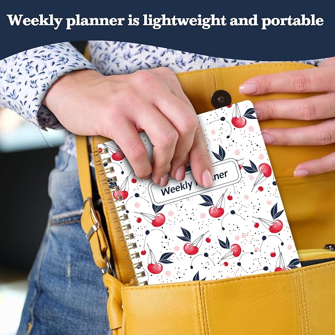 Undated Weekly Planner- Weekly Goals Notebook, A5 To Do List Planner, Habit - Image 7