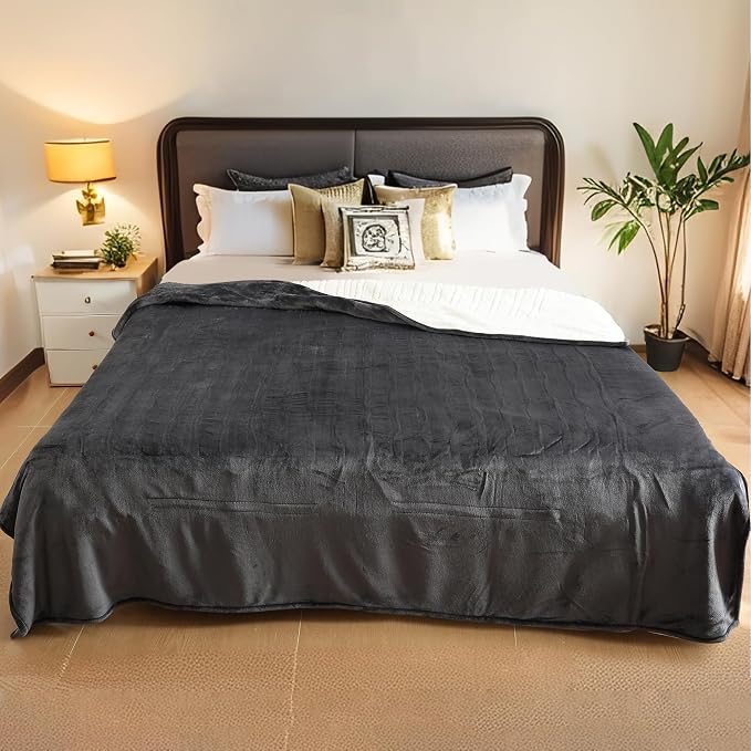 LaffyLo Electric Heated Blanket Queen Size 84 x 90, Dual Control, Fast Heating - Image 9