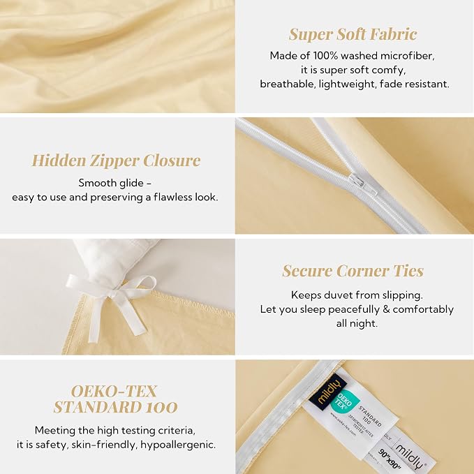 MILDLY Super Soft Duvet Cover - Image 5