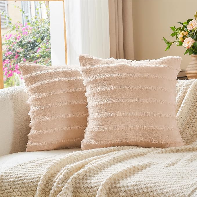BEDELITE Velvet Pillow Covers 18x18 - Image 2
