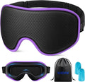 WAOAW Sleep Mask for Men Women: Blackout Eye Masks for Sleep by WAOAW