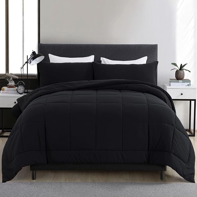 DOWNCOOL Queen Comforter Set -All Season Queen Bed Set by DOWNCOOL