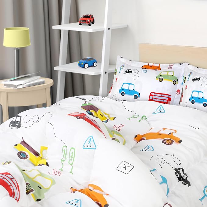 Utopia Bedding Car Kids Comforter Set - Image 3