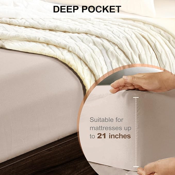 FreshCulture Twin XL Fitted Sheet Only - Image 4