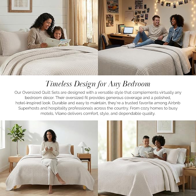 Southshore Fine Living, Inc. King Quilt Bedding Set, Quilted Coverlet Bed Spread - Image 8
