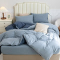 PURE ERA Jersey Knit Duvet Cover Set 100% T-Shirt Cotton Super Soft Comfy 3pc by PUREERA