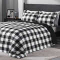 downluxe Lightweight Plaid Comforter Set by Downluxe