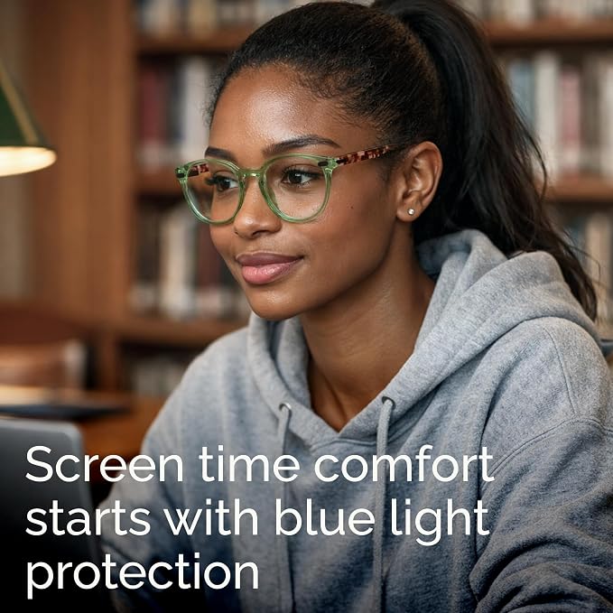IBOANN Chic & Comfy Blue Light Glasses - Image 2
