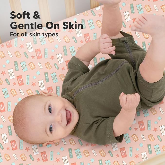 KeaBabies 2-Pack Organic Crib Sheets - Image 4